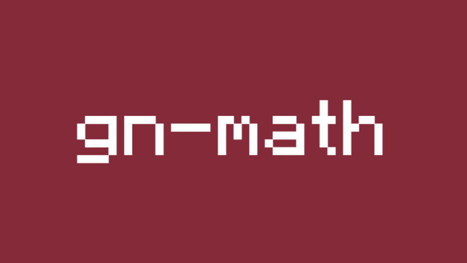 GN Math preview